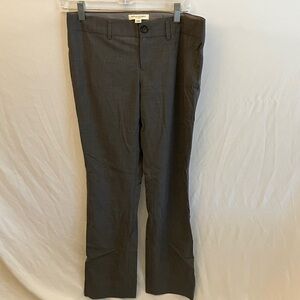 Banana Republic: Gray Stretch Dress Pants- The Logan Fit- 4- 95% Wool